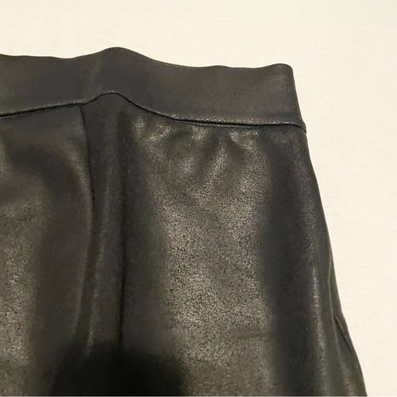 Dynamite Black Faux Leather Leggings Size XS - Picture 12 of 16